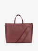 CALPAK tote for laptop in cabernet; ATO2101-CABERNET