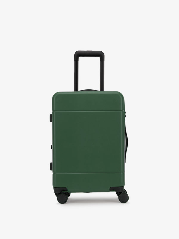 CALPAK Hue hard shell rolling carry on luggage in green emerald