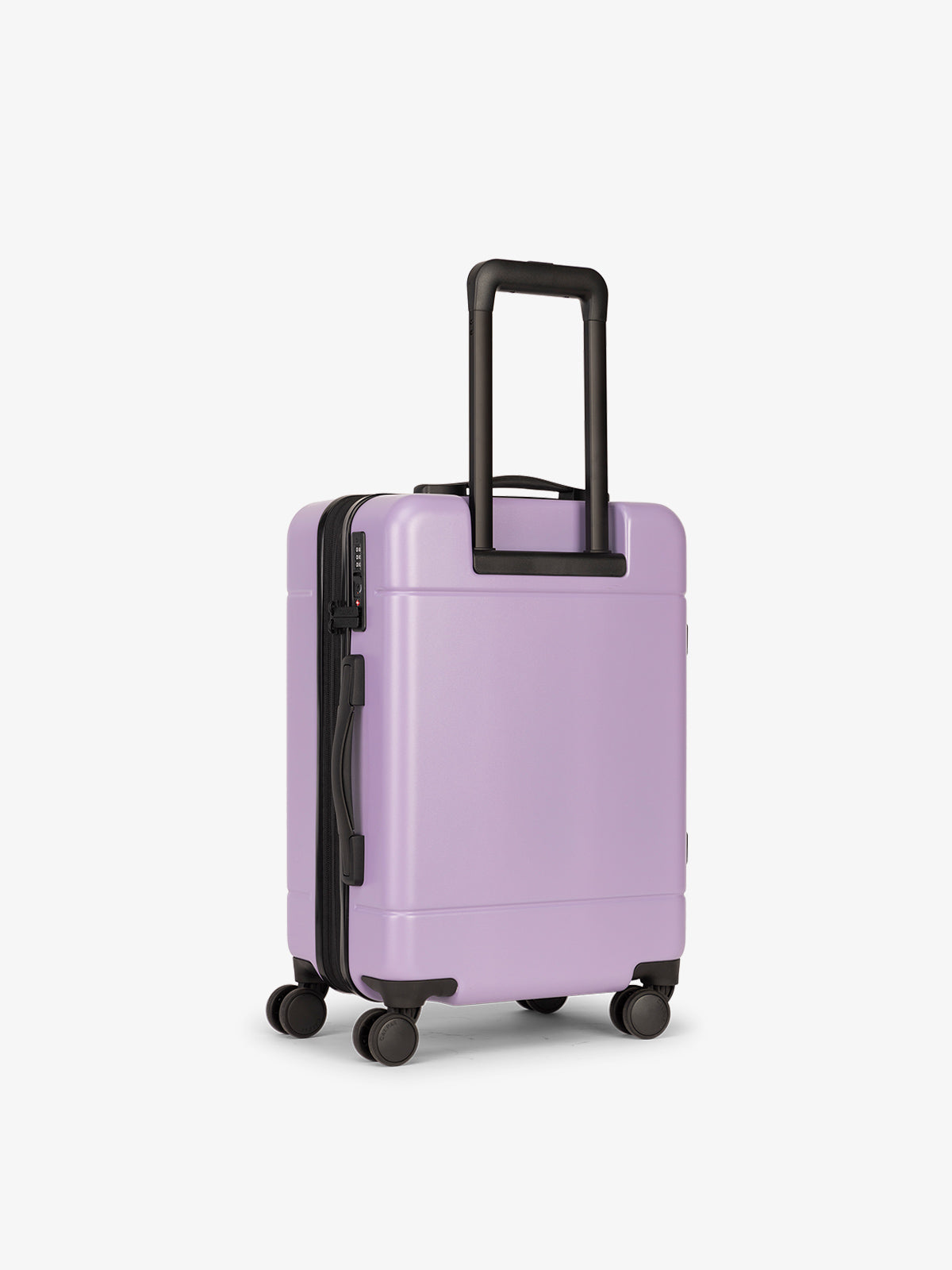 CALPAK Hue carry on hard side luggage with 360 spinner wheels in orchid purple;  LHU1020-NP-ORCHID