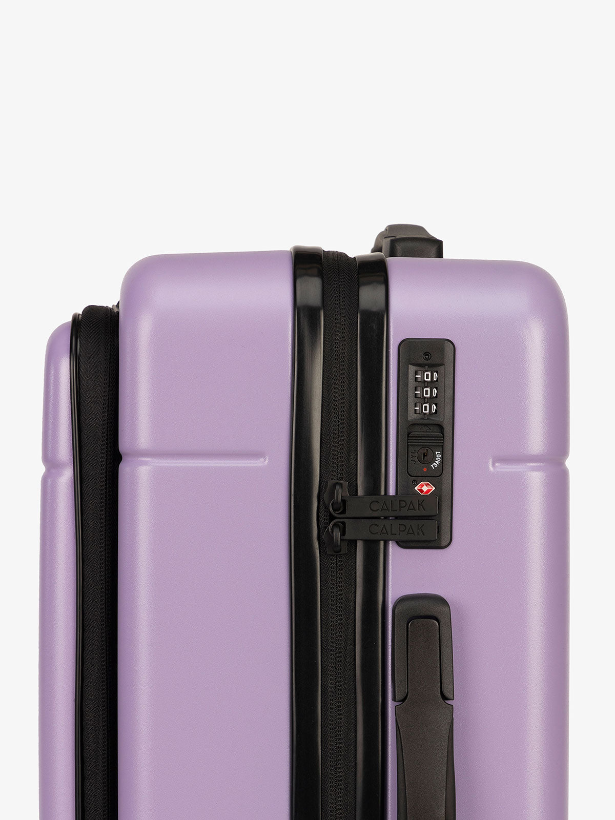 CALPAK Hue Front Pocket Carry-On Luggage with tsa approved lock in orchid; LHU1020-ORCHID