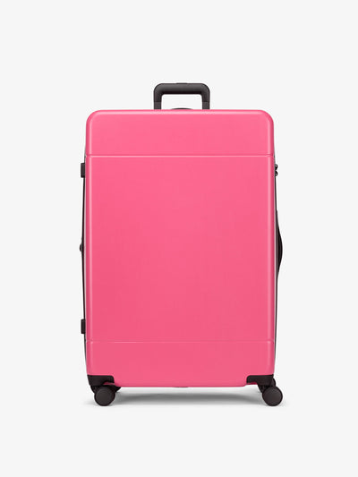 CALPAK large 30 inch hard shell luggage in pink dragonfruit; LHU1028-DRAGONFRUIT