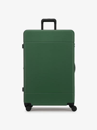 CALPAK large 30 inch hard shell luggage in green emerald; LHU1028-EMERALD