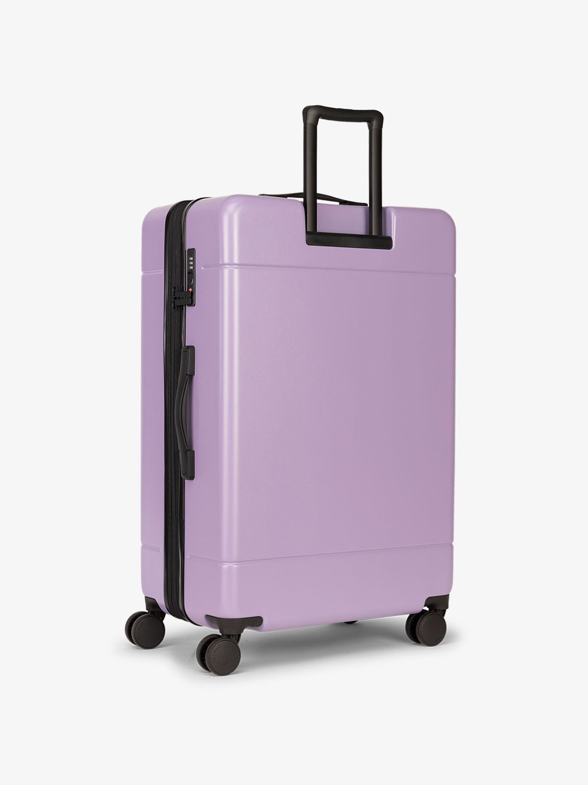 CALPAK Hue large 28 inch durable hard shell polycarbonate luggage in purple; LHU1028-ORCHID