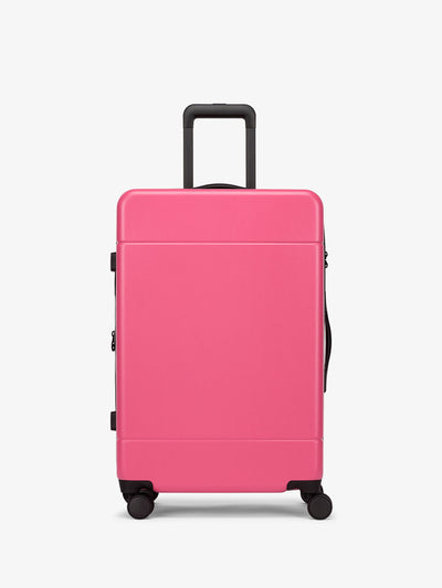 CALPAK Hue medium 26 inch hardside luggage in pink dragonfruit; LHU1024-DRAGONFRUIT