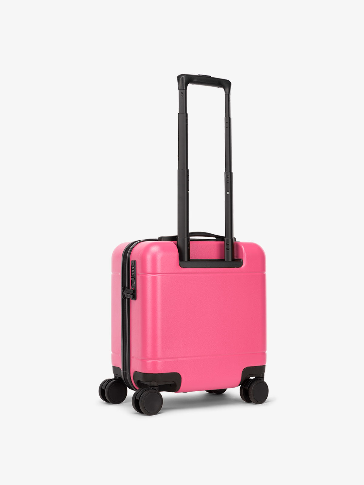 hot pink dragonfruit CALPAK hue mini carry on luggage with telescopic handle; LHU1014-DRAGONFRUIT