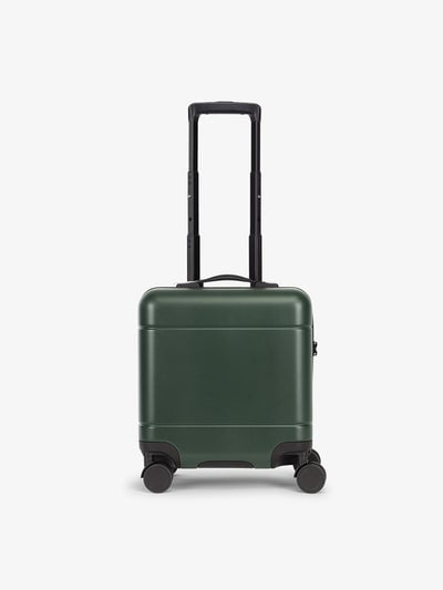 CALPAK Hue Mini Carry-On Luggage in green Emerald; LHU1014-EMERALD