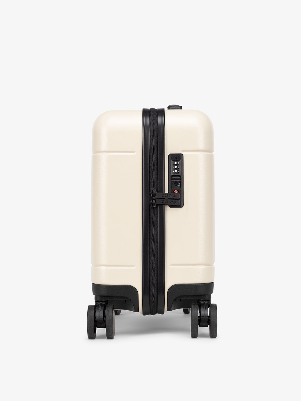 CALPAK Hue mini carry on suitcase with TSA approved lock; LHU1014-LINEN