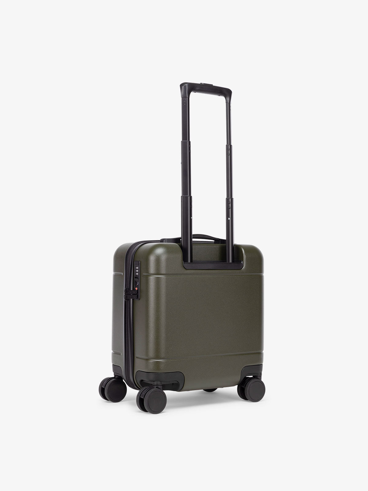 CALPAK hard case mini luggage carry on with 360 spinner wheels; LHU1014-MOSS