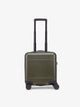 CALPAK Hue mini carry on luggage in moss green; LHU1014-MOSS
