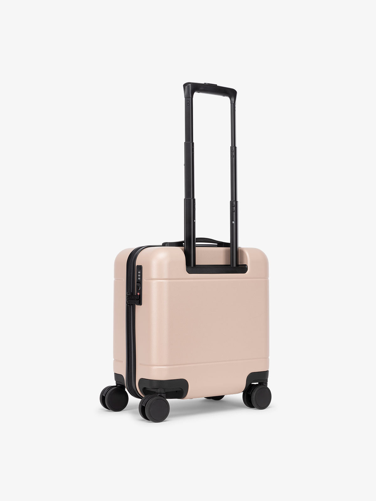 CALPAK mini carry on luggage with spinner wheels; LHU1014-PINK-SAND