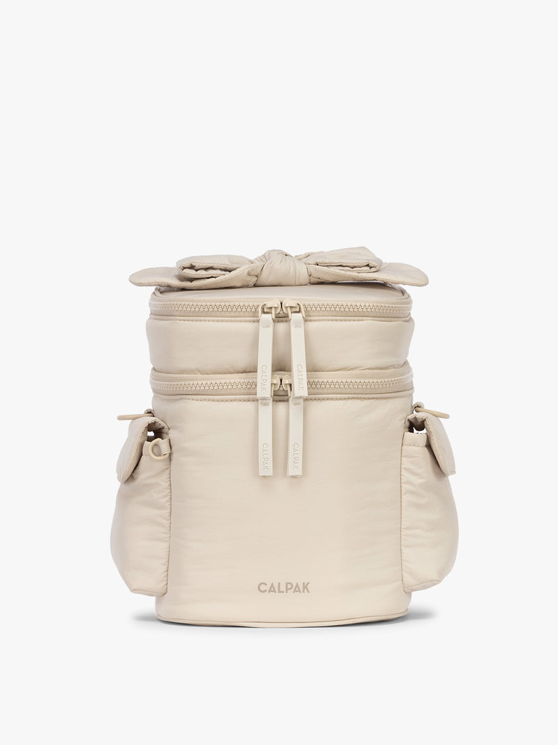 CALPAK Insulated Baby Bottle Bag in beige Oatmeal
