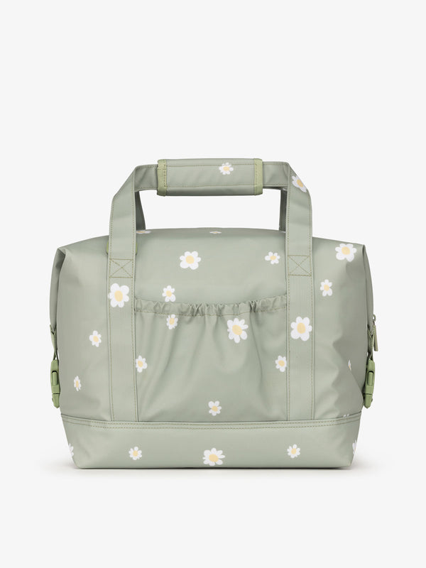 Water resistant insulated 17L cooler bag in daisy