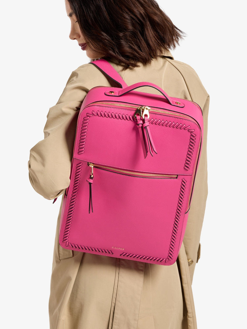 17 inch laptop backpack for ladies Overland TSA Friendly with USB Port Publix Company Store by Partner Marketing Group YKK RC Zipper is abrasion resistant and is made to meet the toughest performance requirements 17 Inch Ladies Commuter Backpack
