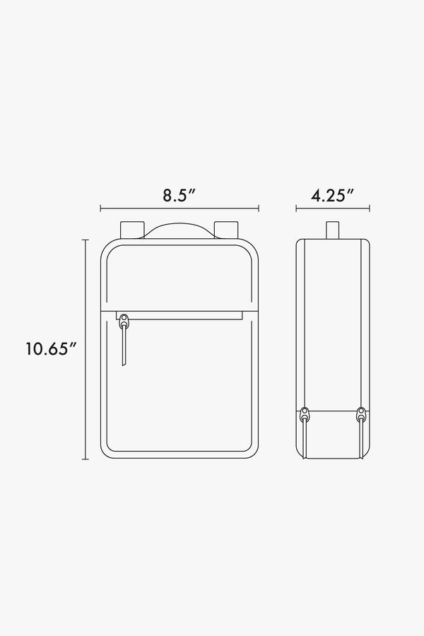Kaya mini backpack dimensions