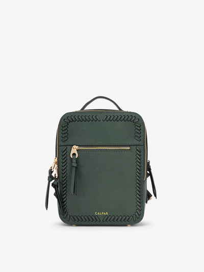 Emerald CALPAK Kaya Mini Backpack for women; BPK2301-EMERALD