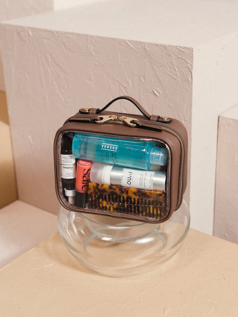 Small Clear Cosmetics Case