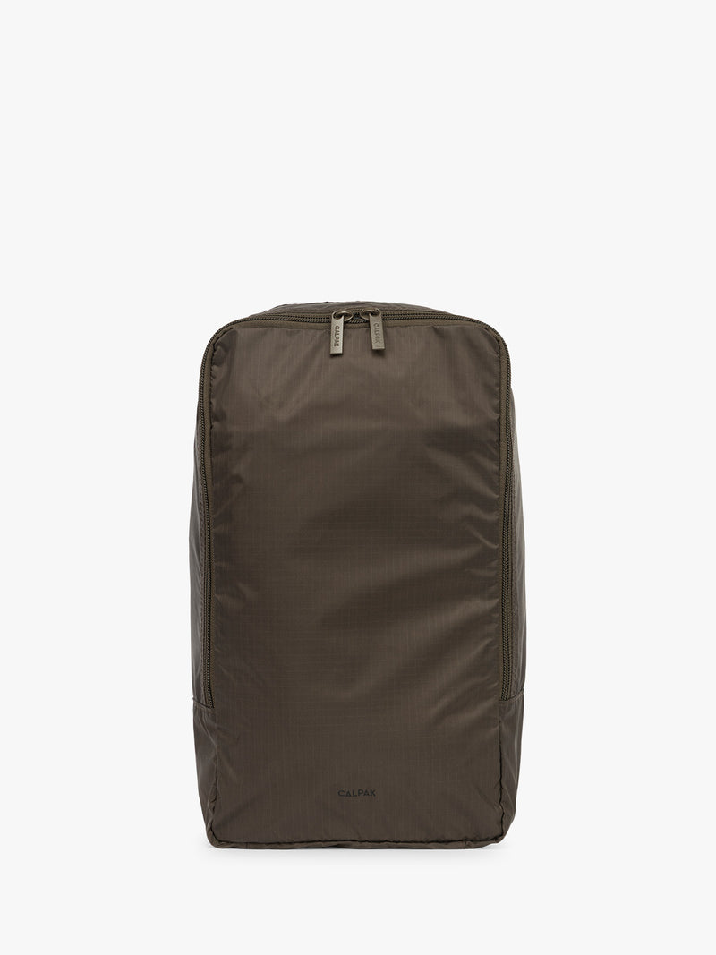 CALPAK Shoe Bag in brown Mushroom