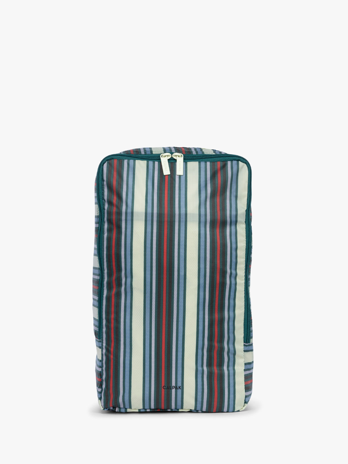 One of CALPAK Shoe Cubes in Riviera Stripe; KSB2001-RIVIERA-STRIPE