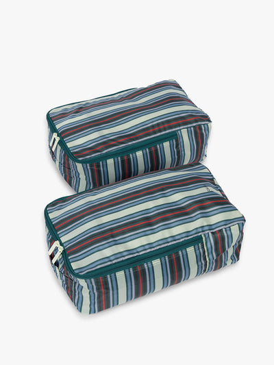 CALPAK Shoe Cubes in Riviera Stripe; KSB2001-RIVIERA-STRIPE view 1