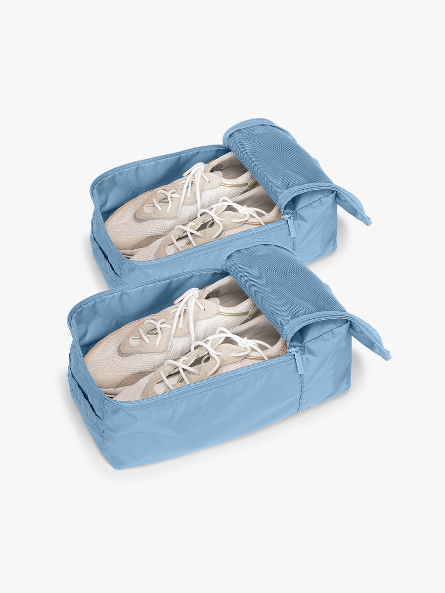 Shoes CALPAK Shoe Cubes (set of 2) in blue French Blue; KSB2001-FRENCH-BLUE