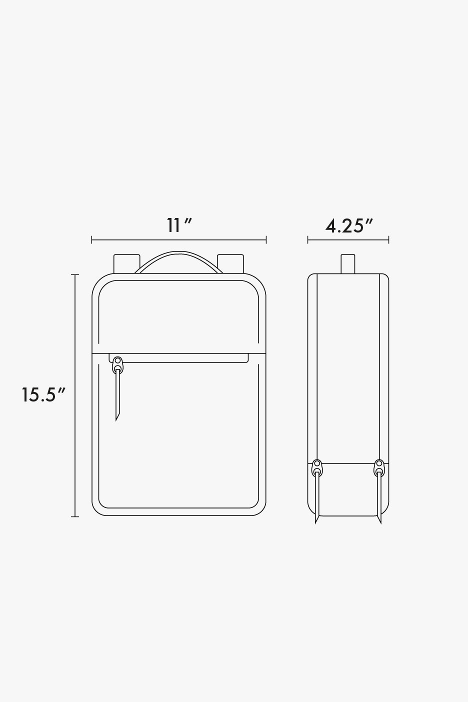 Kaya 15 inch Laptop Backpack in Lavender | CALPAK