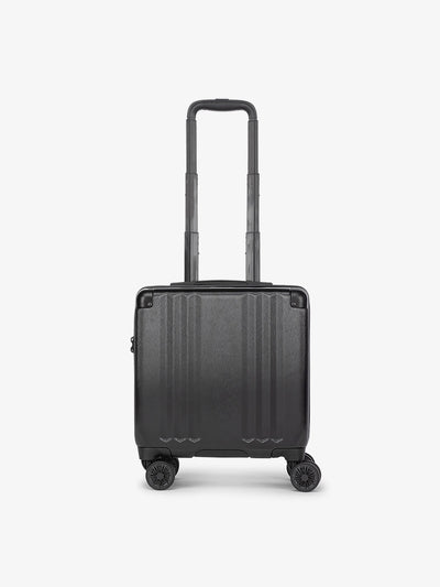 CALPAK Ambeur small carry-on luggage with 360 spinner wheels in black; model LAM1014-BLACK