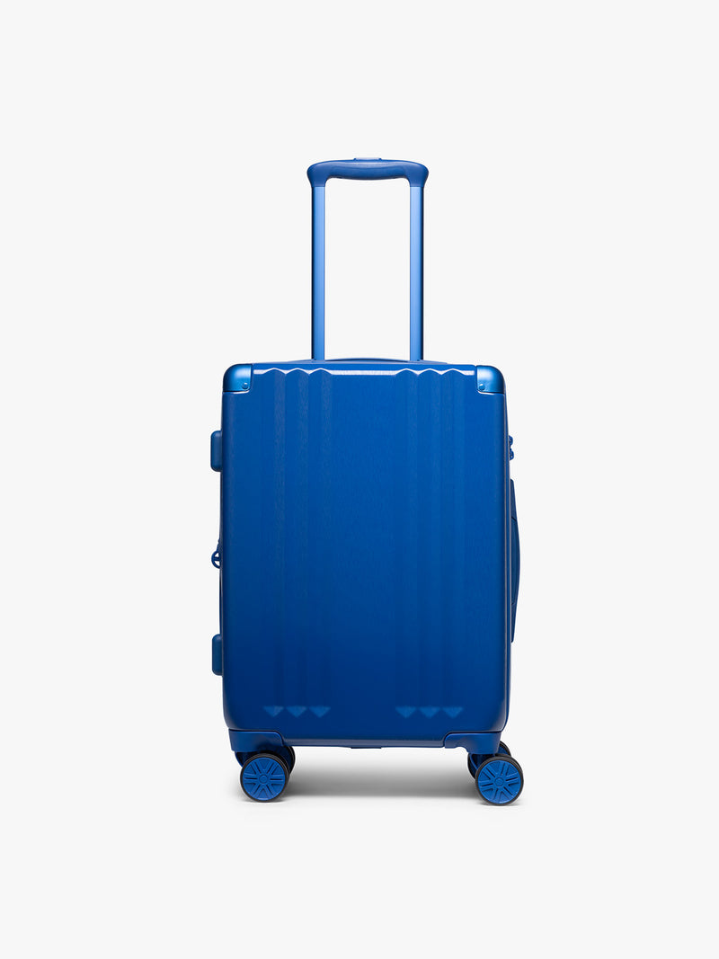 CALPAK Ambeur Carry On Luggage in blue Cobalt