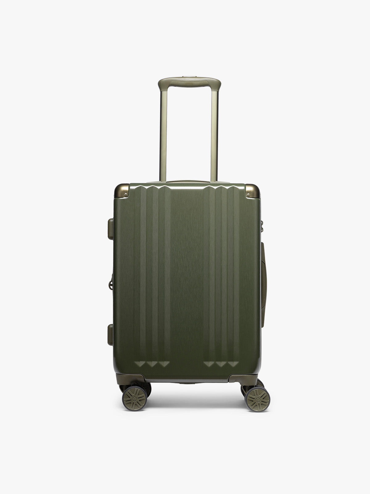 CALPAK Ambeur 3pc dark green Pine Carry on Luggage; LAM3000-PINE