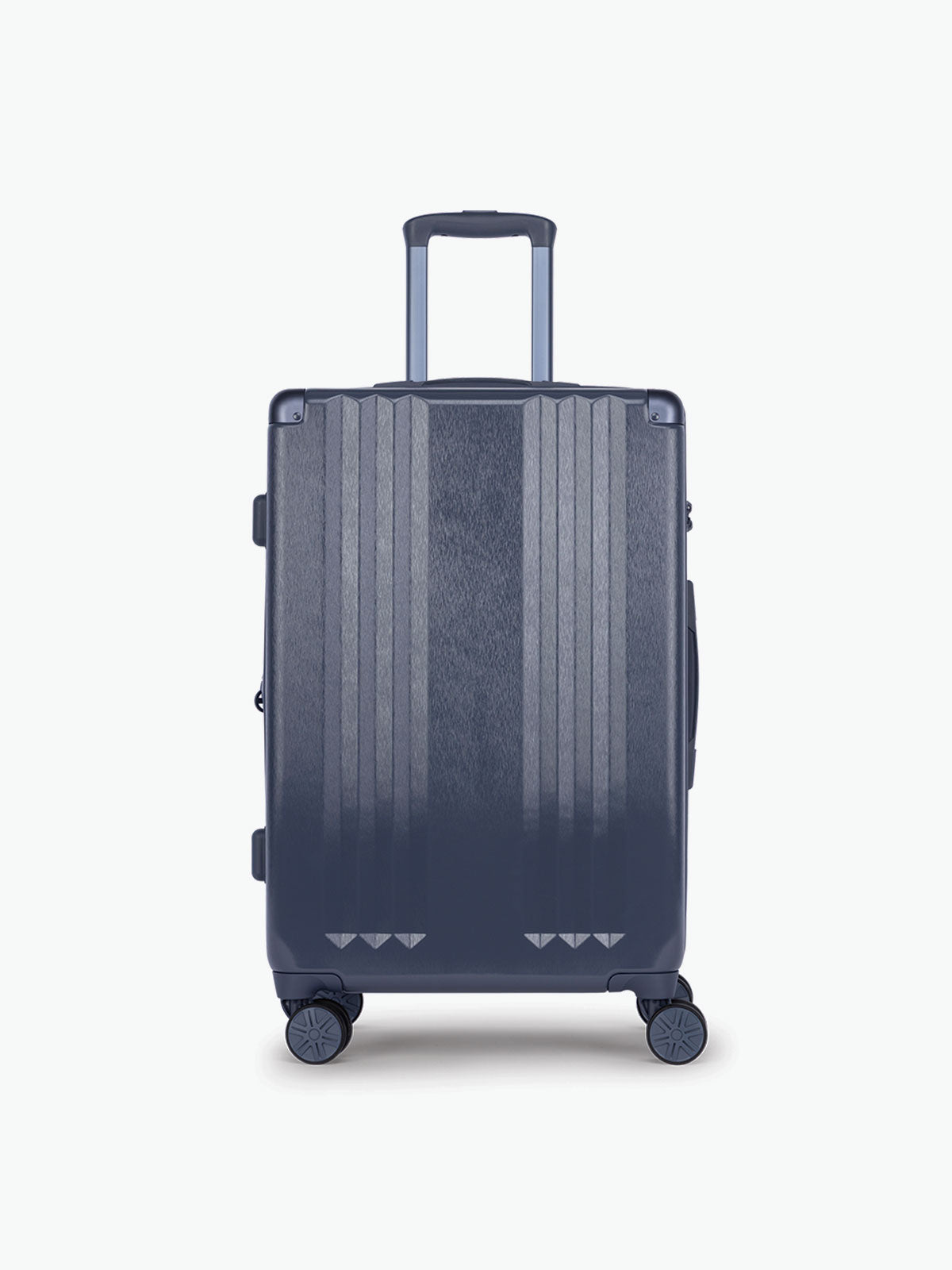 CALPAK Ambeur Medium Luggage in dark blue metallic Indigo; LAM1024-INDIGO