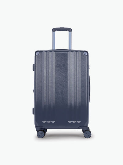 CALPAK Ambeur Medium Luggage in dark blue metallic Indigo; LAM1024-INDIGO view 1