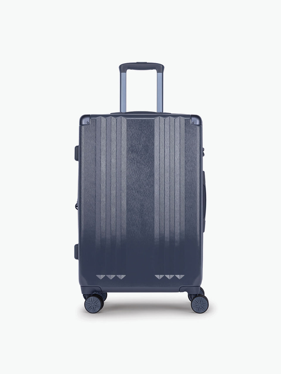 CALPAK Ambeur Medium Luggage in dark blue metallic Indigo; LAM1024-INDIGO