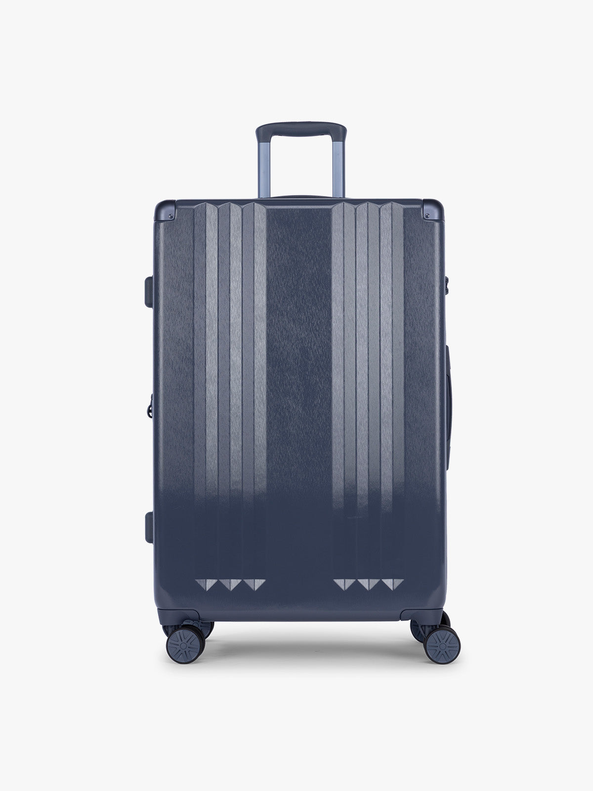 CALPAK Ambeur Large Luggage in dark blue metallic Indigo; LAM1028-INDIGO