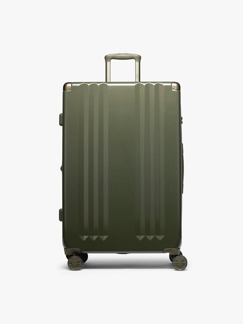 CALPAK Ambeur 3pc dark green Pine Large Luggage
