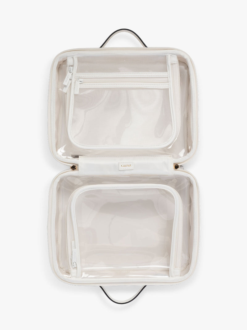 Large Clear Cosmetics Case