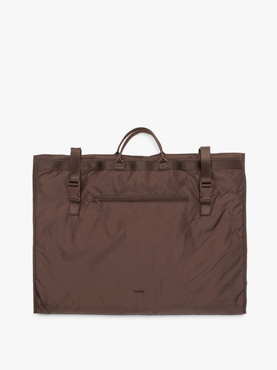 CALPAK Compakt large garment bag in walnut; KGL2001-WALNUT view 1