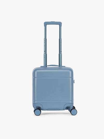 CALPAK Hue Mini Carry On in light blue French Blue with Gingham interior; LHU1014-FRENCH-BLUE view 1