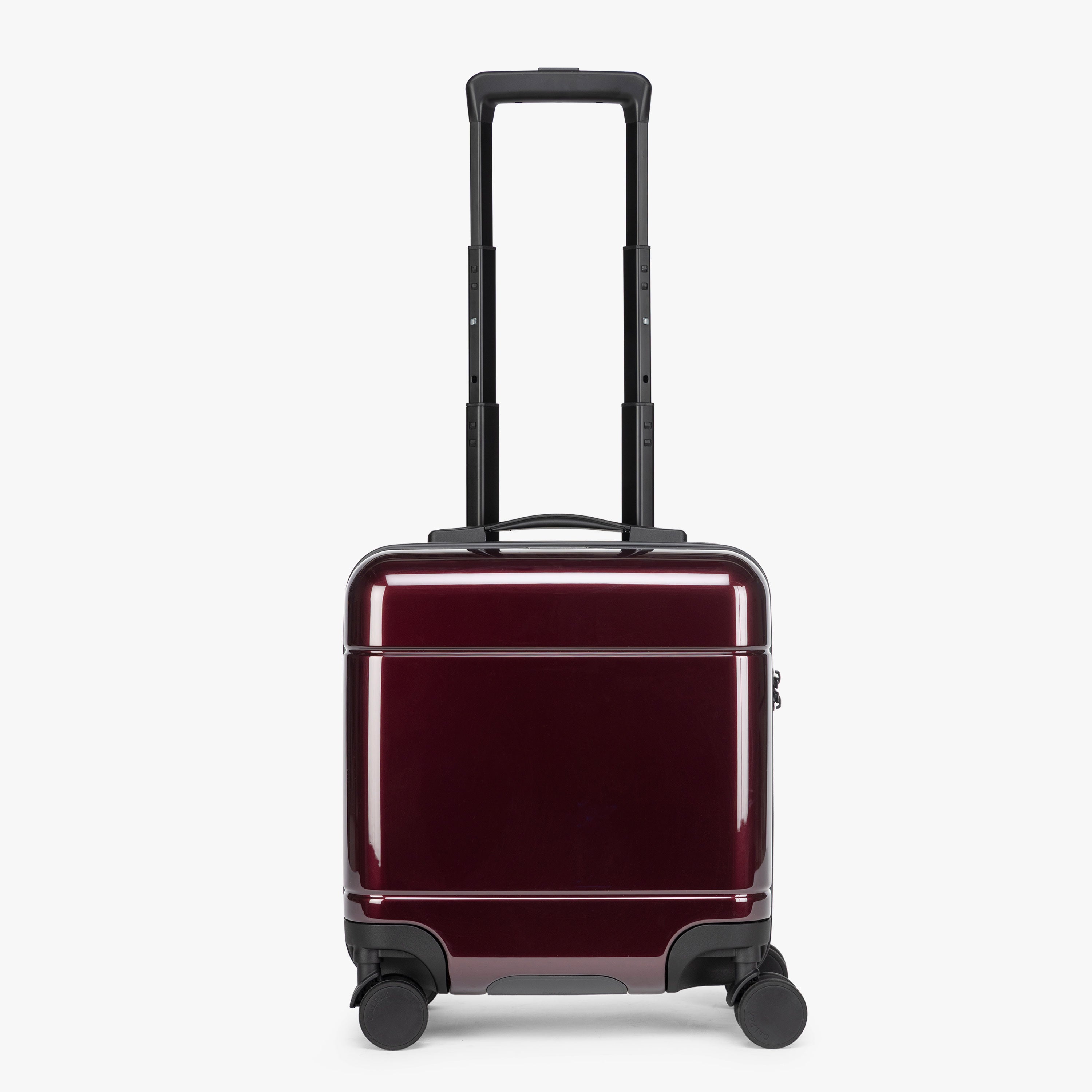 Hue Mini Carry-On Luggage in Glazed Dark Cherry | CALPAK