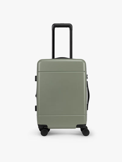 CALPAK Hue Carry On Luggage in green Juniper; LHU1020-NP-JUNIPER view 1