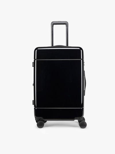 CALPAK Hue Medium Luggage in Glazed Black; LHU1024-GLAZED-BLACK view 1