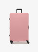 CALPAK large 30 inch hard shell luggage in pink mauve; LHU1028-MAUVE