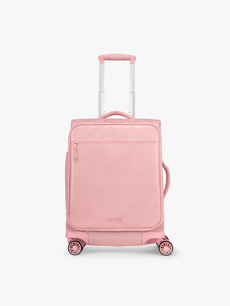 CALPAK Terra 35L Soft Sided Carry On in pink blossom