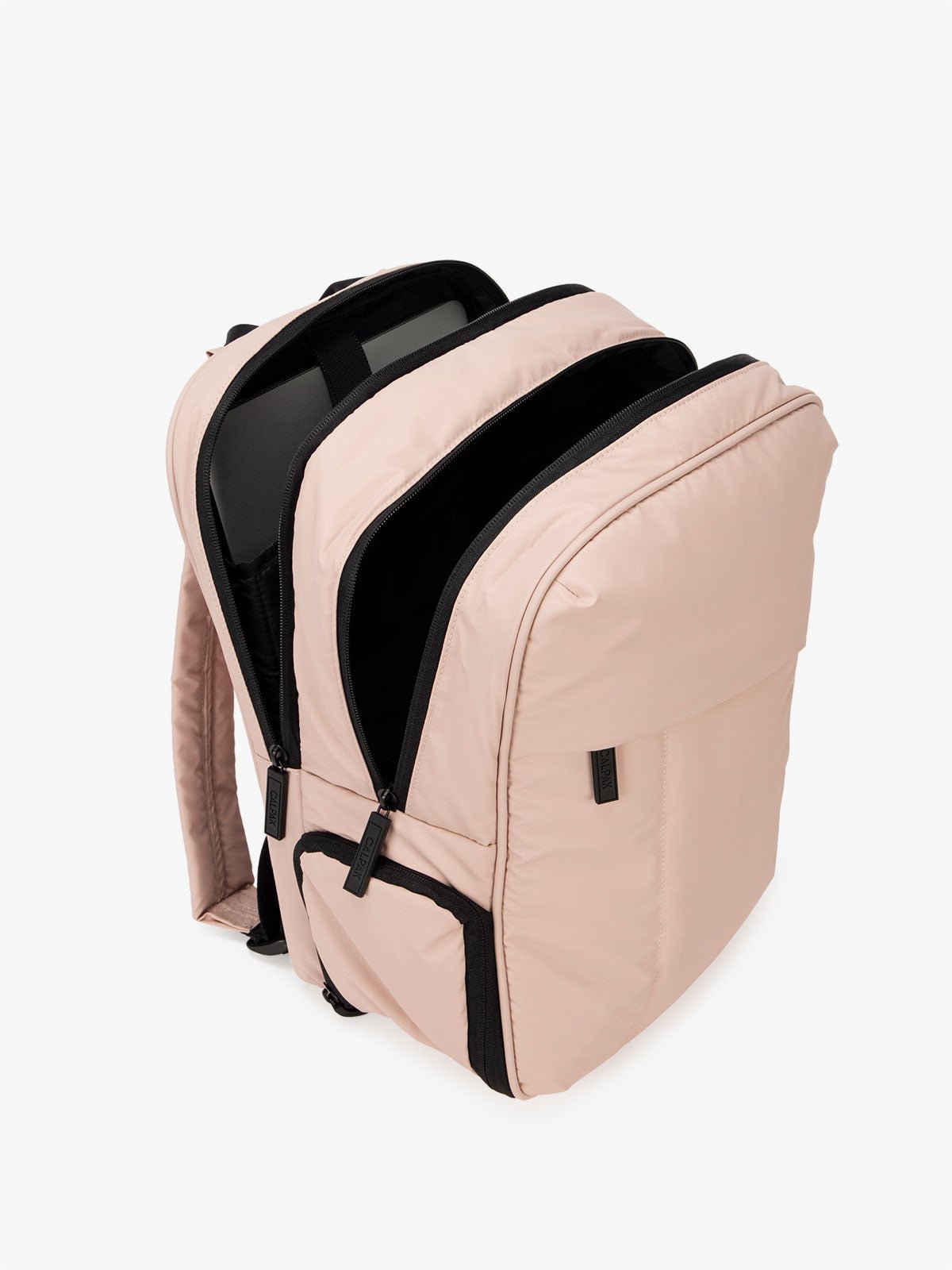 pink laptop backpack with laptop compartment
