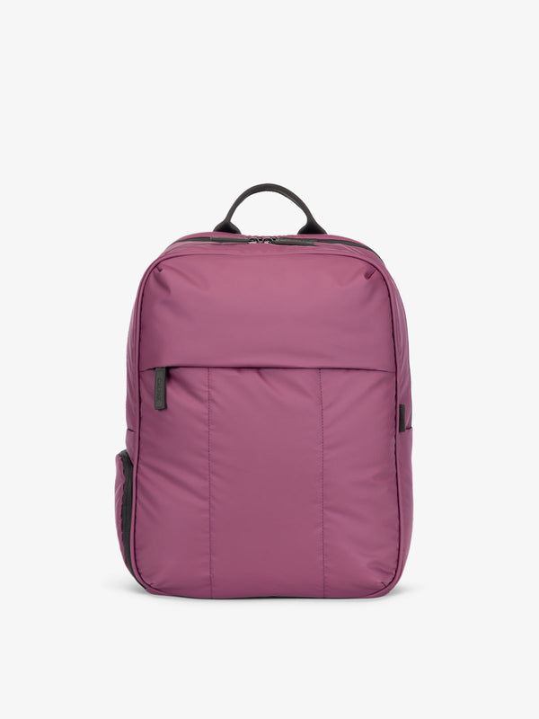 CALPAK Luka Laptop Backpack for women in purple plum