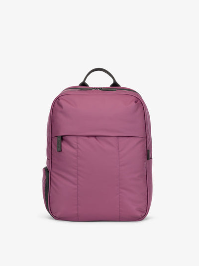 CALPAK Luka Laptop Backpack for women in purple plum; BPL2001-PLUM view 1