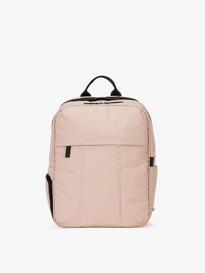 CALPAK Luka laptop backpack in pink; BPL2001-ROSE-QUARTZ