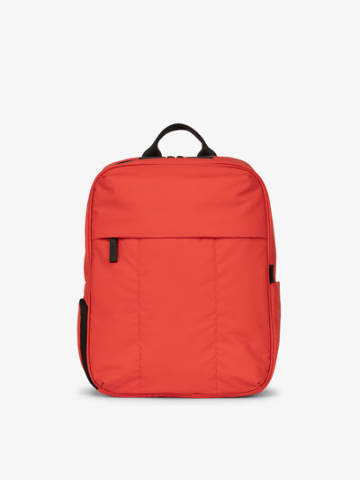 CALPAK Luka Laptop Backpack for school in rouge; BPL2001-ROUGE