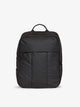 CALPAK Luka 17 inch Laptop Backpack featuring soft, puffy exterior and water resistant lining in matte black; BPX2301-MATTE-BLACK