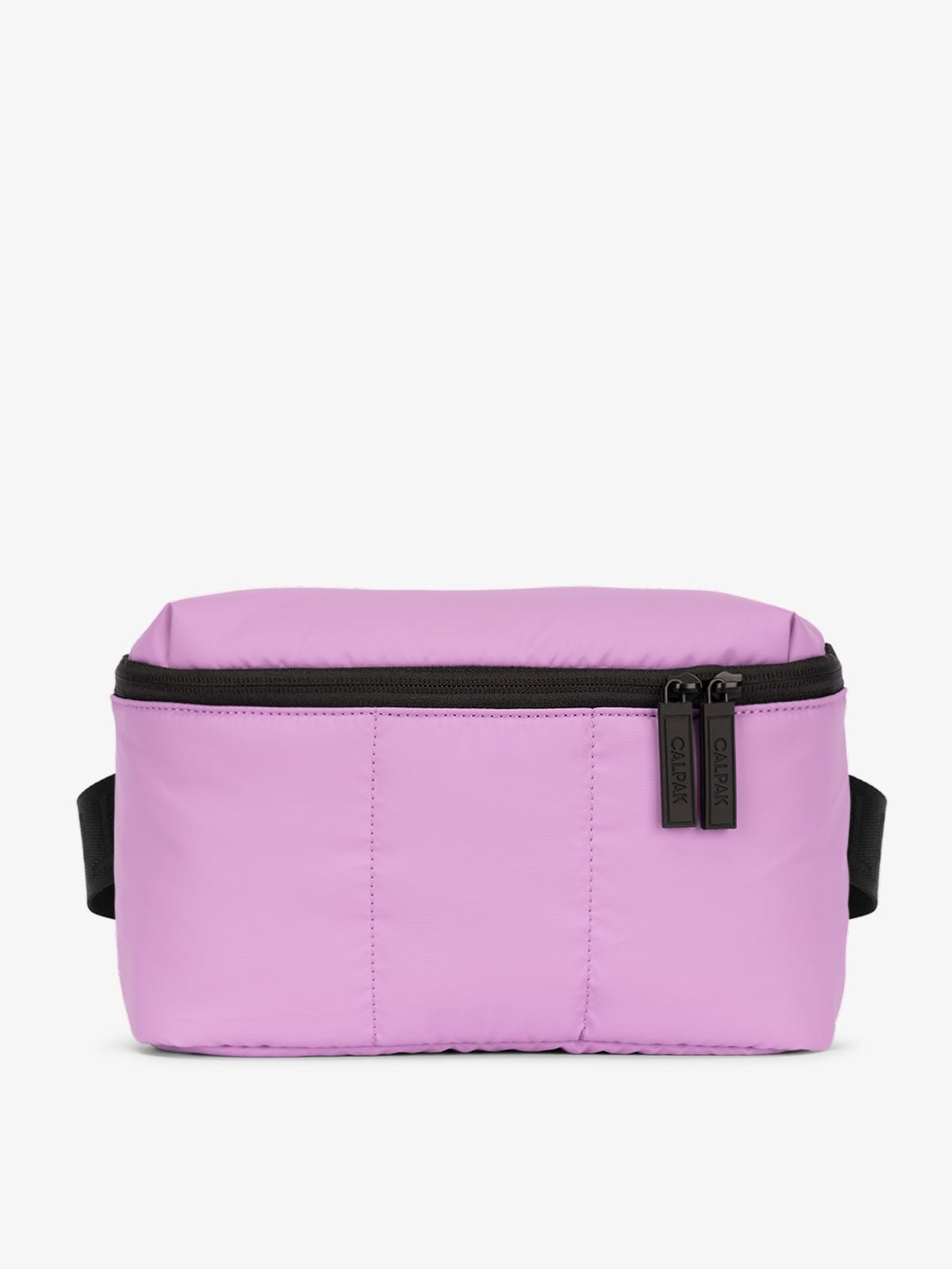 CALPAK Luka Belt Bag with soft puffy exterior in pink
