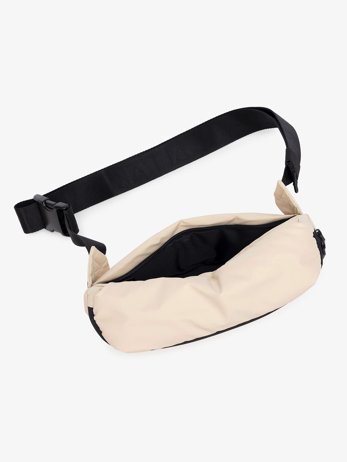 CALPAK Luka belt bag in oatmeal; BB1901-OATMEAL