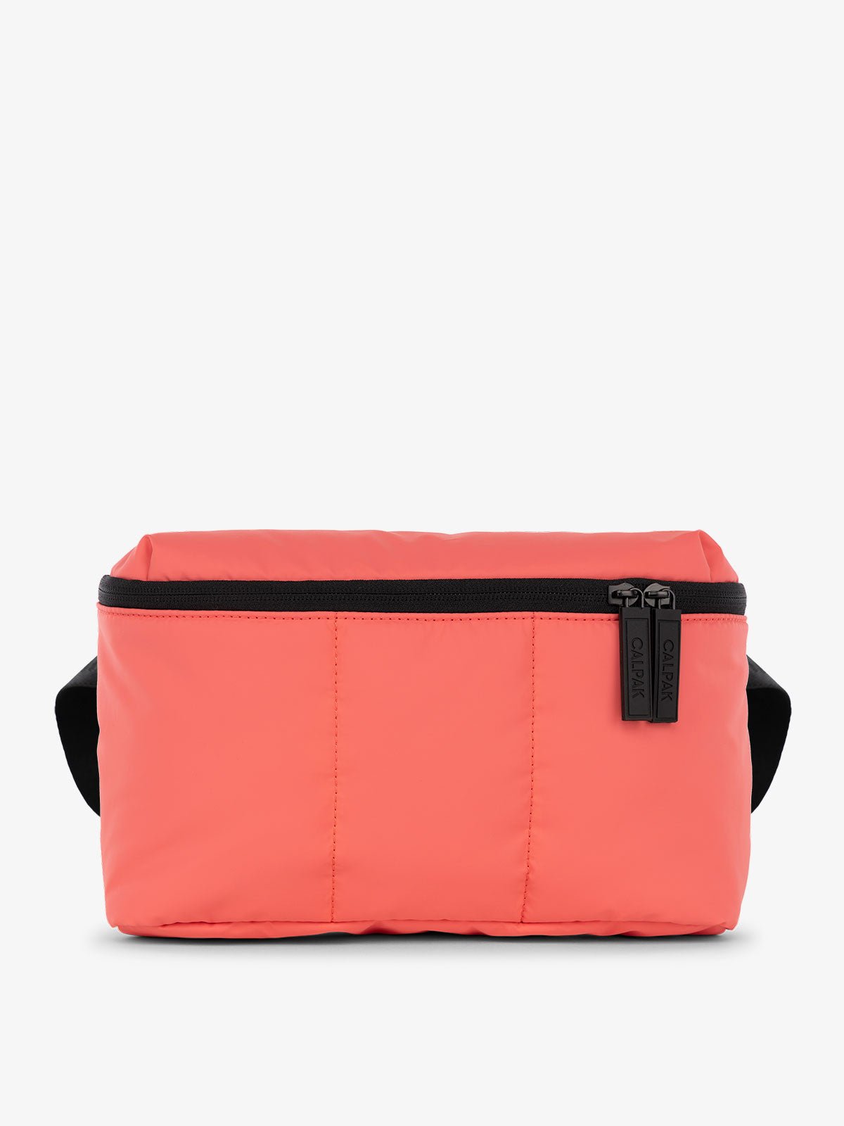 CALPAK Luka Belt Bag with soft puffy exterior in watermelon